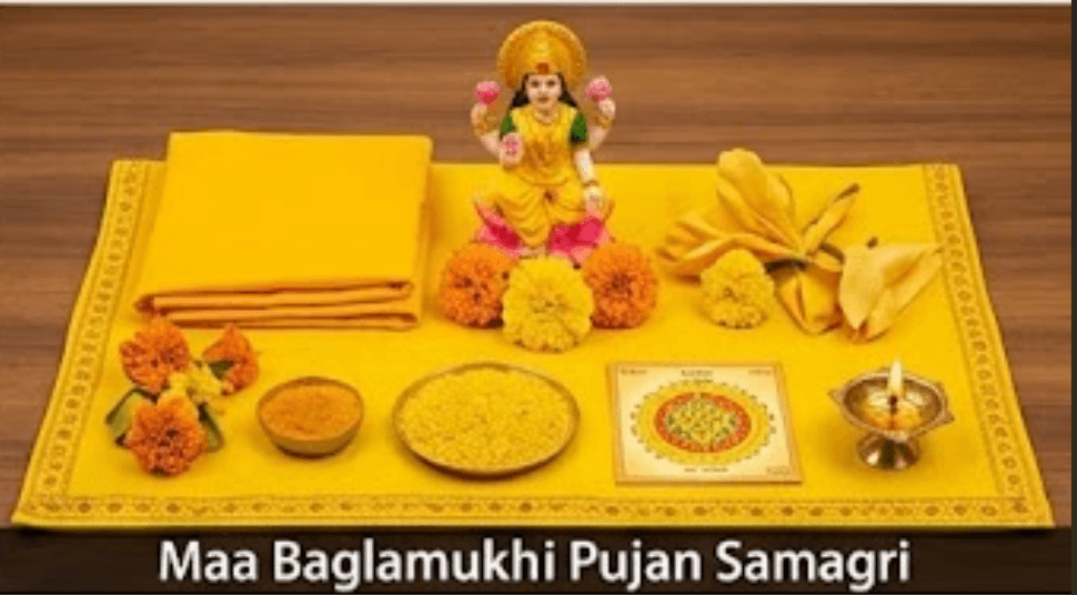 Maa Baglamukhi Pujan Samagri